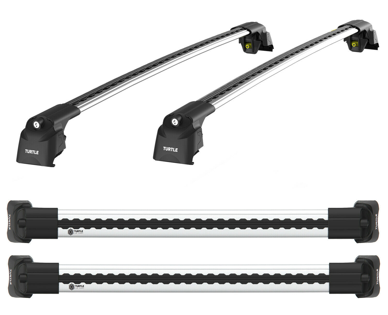 to fit Ford Focus Active Roof Rack Cross Bars Silver Color to fit Ford Focus Active Roof Rack Cross Bars Silver Color